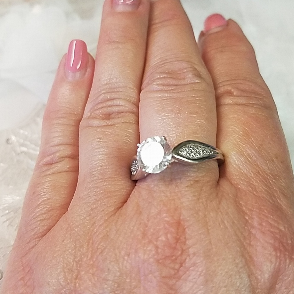 PAJ Sterling Silver CZ Ring